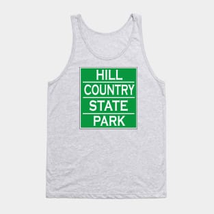 HILL COUNTRY STATE NATURAL AREA TEXAS Tank Top